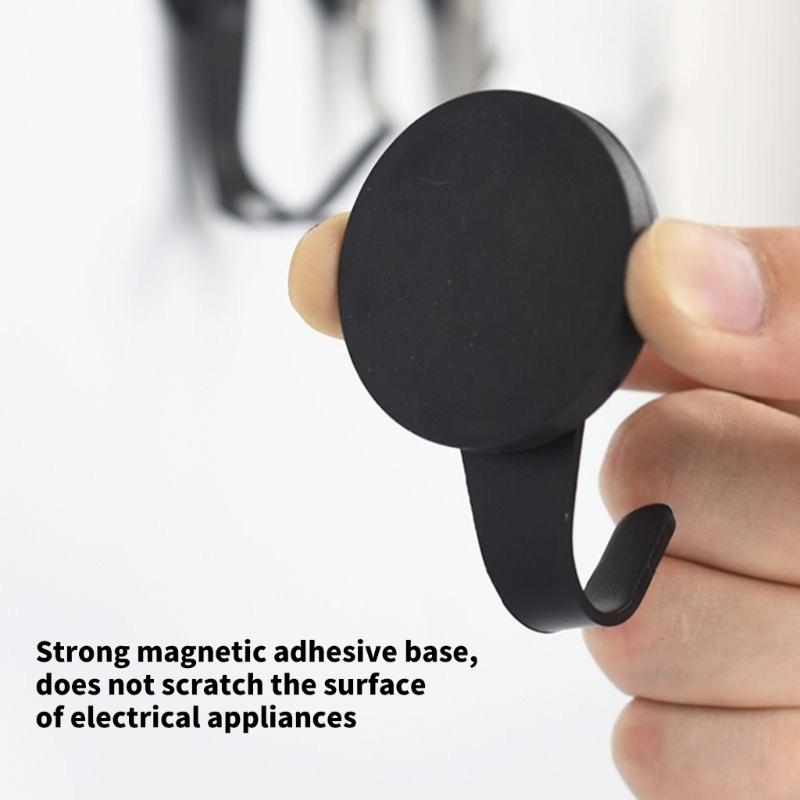 2pcs Magnetic Coffee Filter Holder Space Saving Portafilter Stand Espresso Accessory Organizer Metal Storage Rack