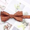 1PC High Quality Dark Pattern Performance Printed Floral Accessories Men's Bow Tie Handmade Casual