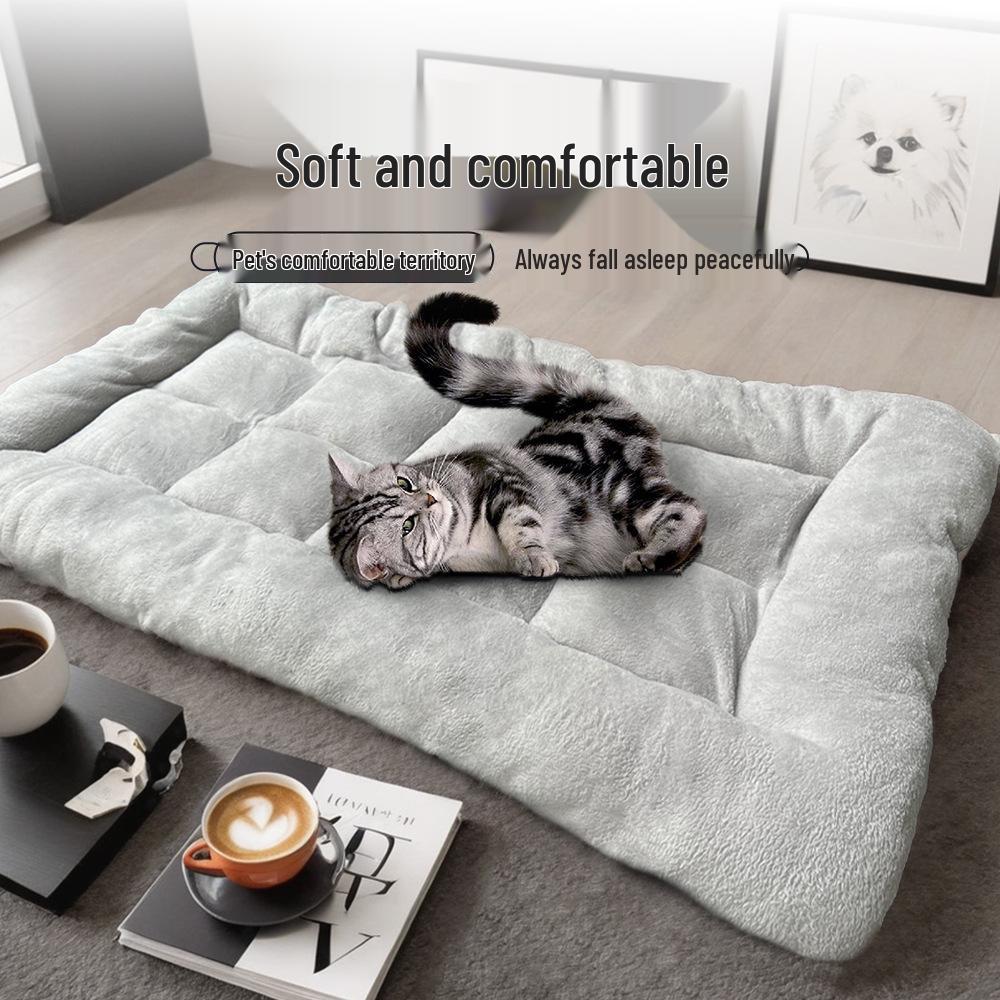 Large Double Pet Mat Dog Bed Pad for Home Use
