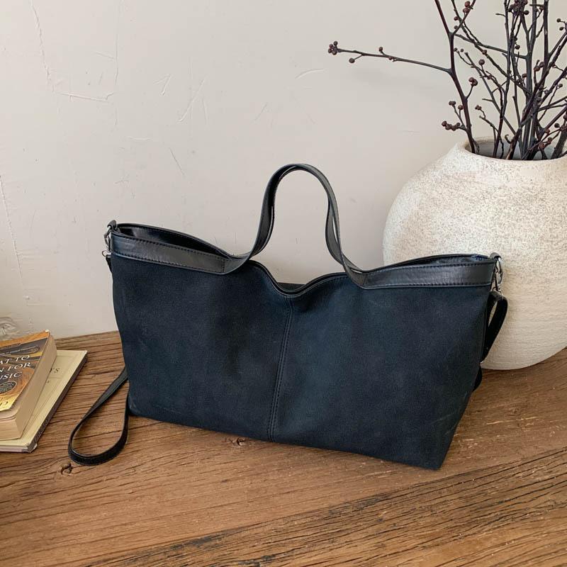 

Slack matte tote bag women s versatile daily commute handbag large capacity matte messenger bag large bag
