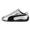 Puma Shoes Metallic Silver Black Rose Speedcat