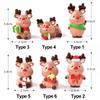 Supplies Desktop Ornament Micro Landscape Mini Deer Figurines Miniature Snow Scene Resin Elk Toys