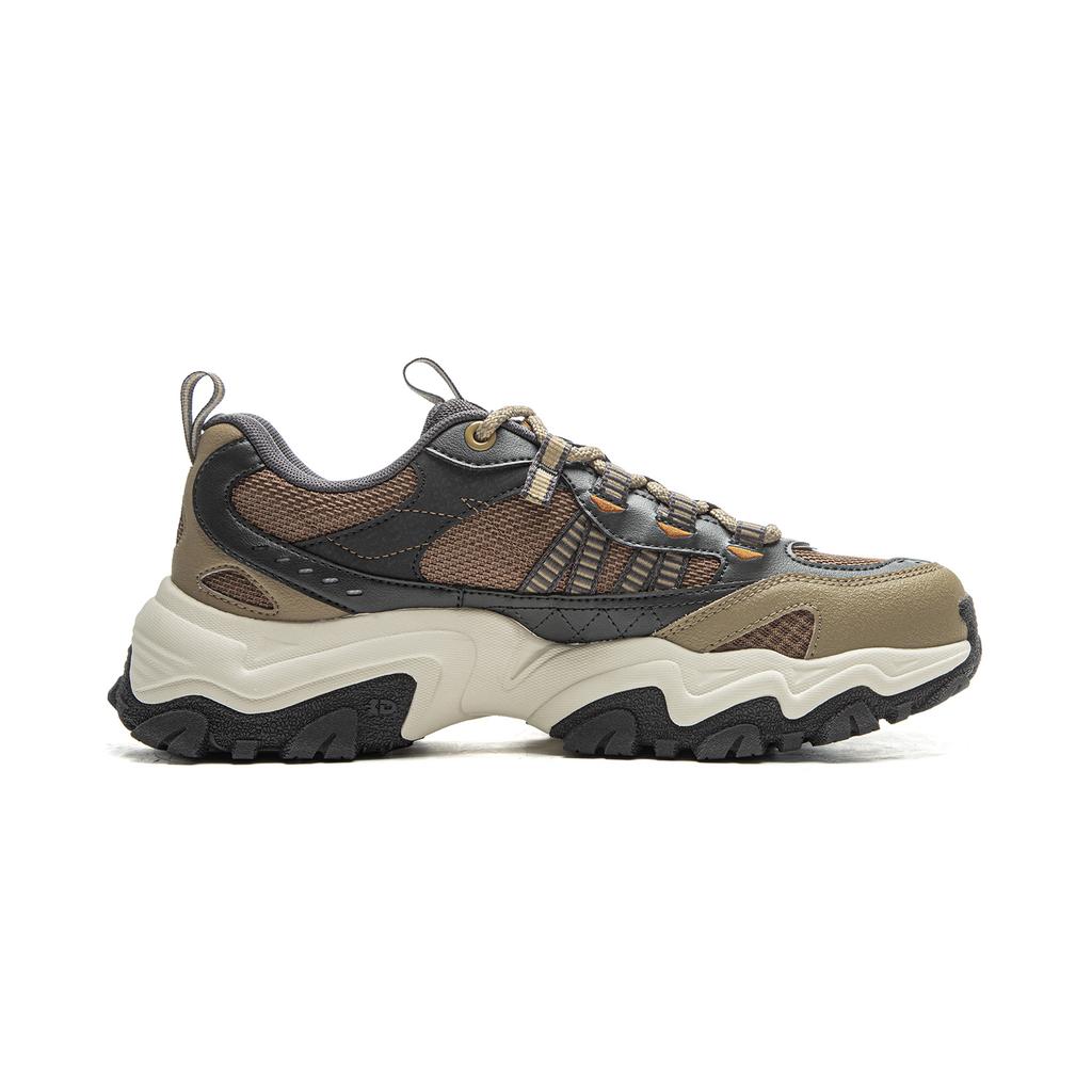 Li Ning Shan Xing Low Top Casual Shoes Men's Khaki Brown AGCV247-3