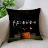 Classic Sitcom Series F-Friends Cushion Cover Inches Farmhouse Decor Home Throw Pillow Covers For Couch Decorations