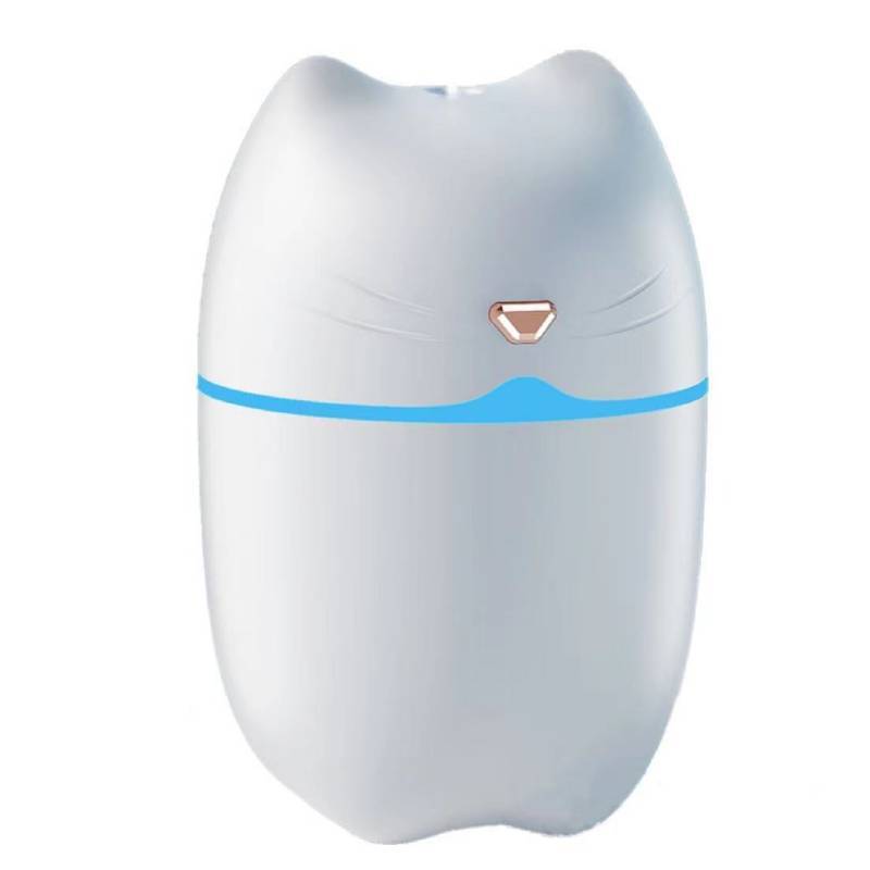 Cat Shape Mini Car Air Humidifier With Usb Ultrasonic Technology For Home Office