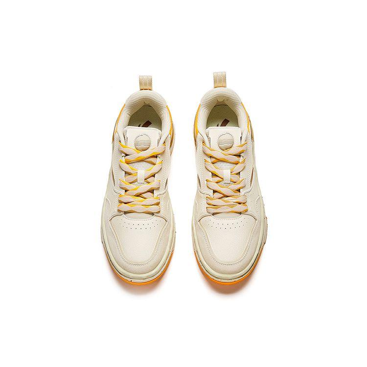 Anta Aotu Pineapple Bag Non-Slip Shock Absorbing Lightweight Low-Top Sneakers Men Sneakers Orange White 912338093-1