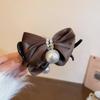 Elegant Bow Hair Clip - Premium Women's Headdress Accessory
