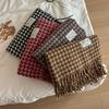Scarf Women's Autumn and Winter New Imitation Cashmere Warm Scarf Couple Versatile Shawl Medium and Long Scarf