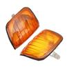 2pcs Amber Corner Parking Light Housing 183290012B Replacement for MercedesBenz Eclass W124 19851995