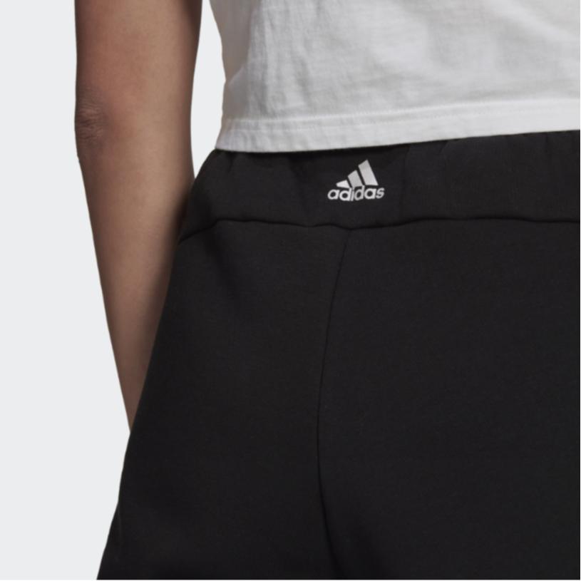 Adidas Logo Knit Track Pants Women Bottoms Black HI1202