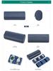 Scratch-Resistant Genuine Leather Watch Storage Box - Unisex 3-Piece Set with Pillowcase for Travel