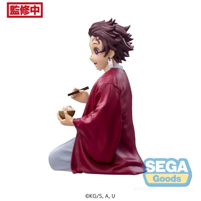 [Demon Slayer] Chokonose Premium Figure Kamado Tanjiro Swordsmith Village Arc (Black & Red, 14cm)