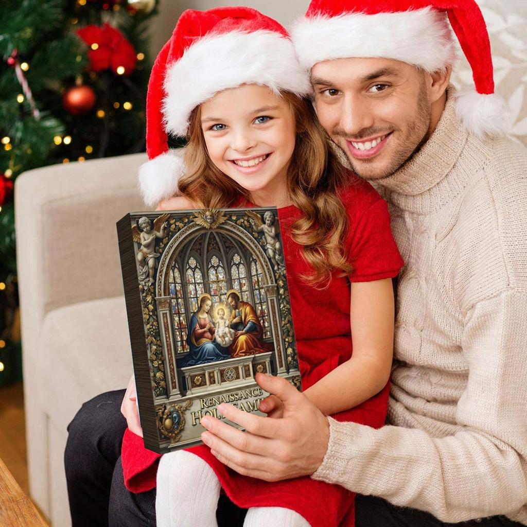 2025 Renaissance Pentecost Calendar Christmas Advent Calendar Advent Kids for Holiday Decorations