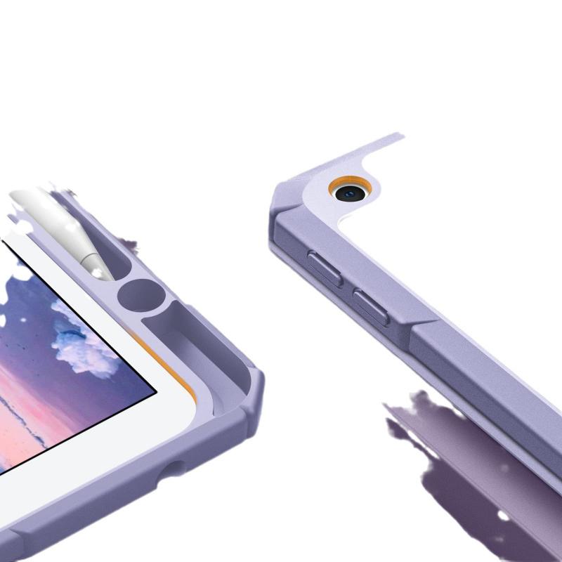 For iPad 10.2 Protective Case with Pen Slot, Acrylic Tablet Cover, Air 4/5