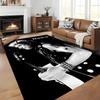 Custom personalization Johnny Hallyday Area Rug - Perfect For Kitchen, Bathroom,Laundry Room Decor Large Size Available,Gift All Seasons