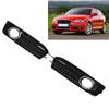 Front Bumper Fog Light Lower Grille Cover Trim Electroplated 8P0807682 Replacement for A3 8P 2009‑2012