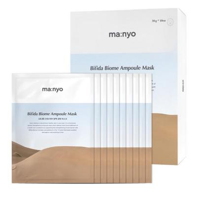 MANYO FACTORY Bifida Biome Ampoule Mask 30g × 10 listů