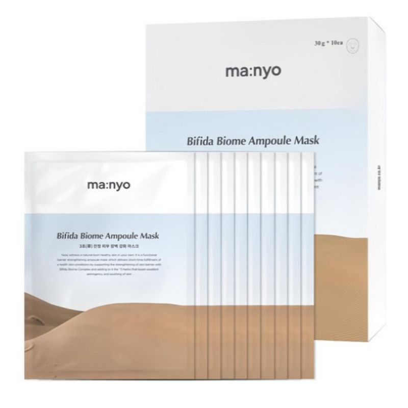 

MANYO FACTORY Bifida Biome Ampoule Mask 30g × 10Sheets
