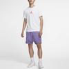 Air Jordan Jumpman Logo Printing Pullover Round Neck Short Sleeve White Men's BQ6741-101