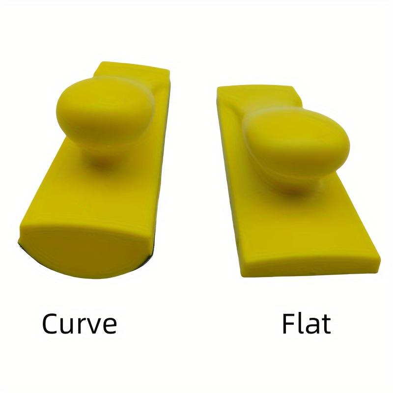 19.81x7.11 Cm Rectangular Manual Sanding Block, Woodworking Sanding Tool, Magic Sanding Block for Tight Spaces, Suitable for Wooden Furniture