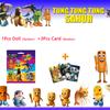 1Pc Italian Brainrot Blind Bag Toys Mystery Box tung tung tung Sahur 1Pc doll &3Pcs Card Sets Funny Model Kids Blind Pouch Gifts