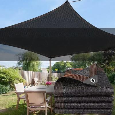 10 Nadel Sonnenschutznetz Anti-UV Garten Balkon Pflanzenschatten Abdecknetz Outdoor Terrasse Auto Sonnenschutz Baldachin Schwimmbad Schattiertuch