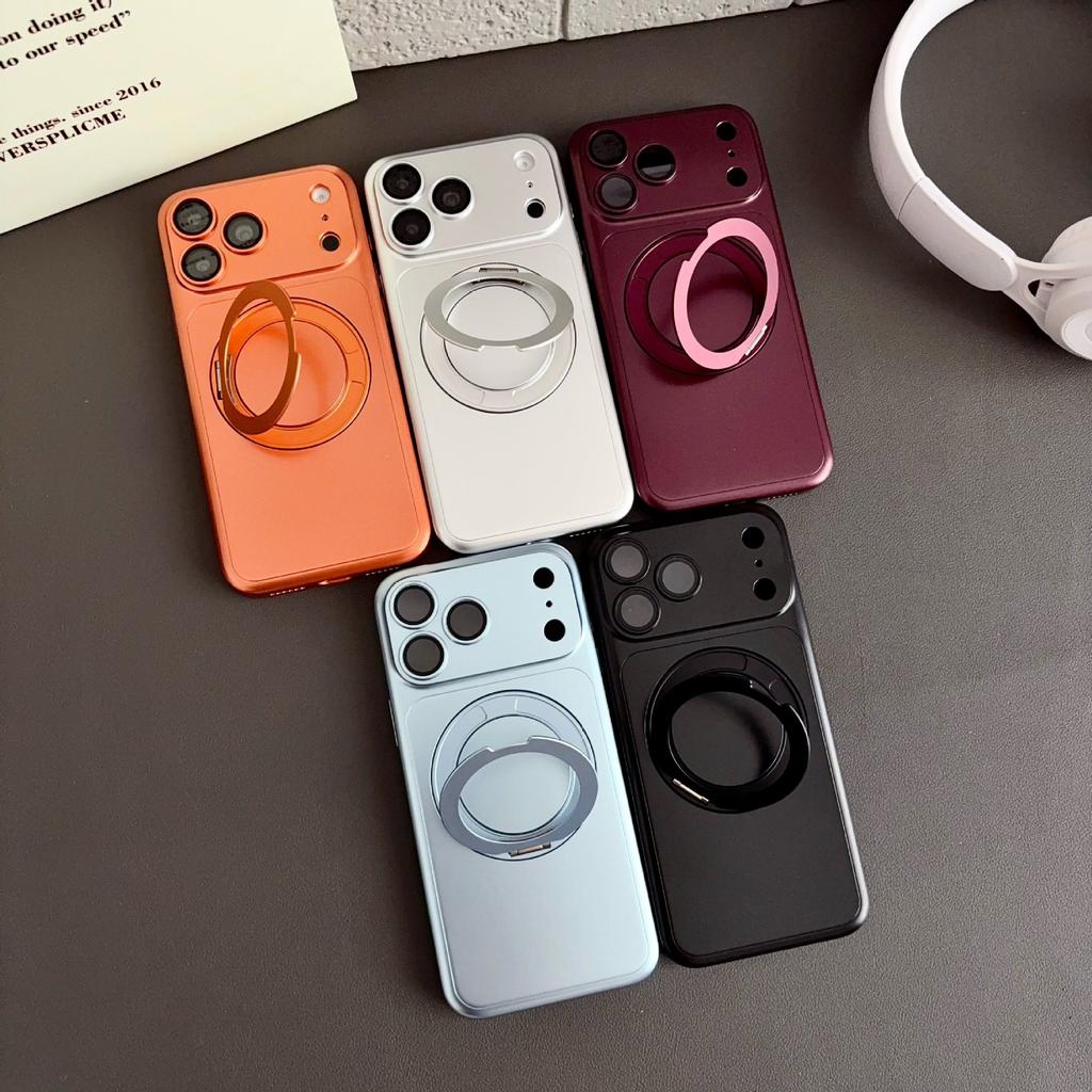 111 rotating magnetic suction bracket is suitable for Apple 11Pro mobile phone case, ultra-thin original color iPhone11 all-inclusive hard cover.