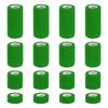 PATIKIL Bandage 16 5 Elastic Stretchy for Athletic and Outdoor Emerald Green 1"/2"/3"/4" Self-Adhesive Wraps, Count, Yards, Self-Breathing Tape,