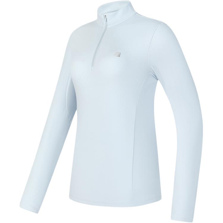 New FILA Fitness Regular T Shirt Women's Newborn Blue A11W441202F-LB