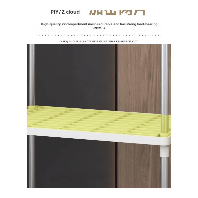 Living Room Bedroom Kitchen Multi-layer Floor-standing Simple Shelf Storage Rack Easy-to-Assemble Wall-Mounted Cabinet