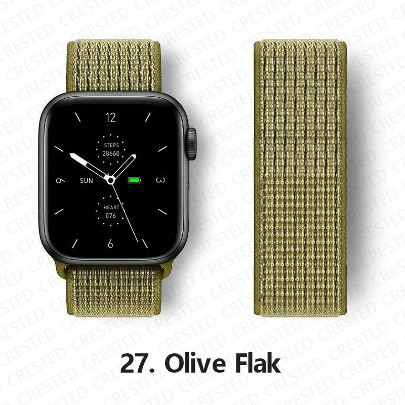 Pasek Nylonowy z Pętelką Do Pasków Apple Watch 44mm 40mm 49mm 41mm 45mm 46mm paski Bransoleta iWatch Seria 7 6 5 se 8 9 ultra 2 3 10 11