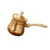  Rustproof Turkish Coffee Pot With Comfortable Wooden Handle Quick Brewing Design For Home Office