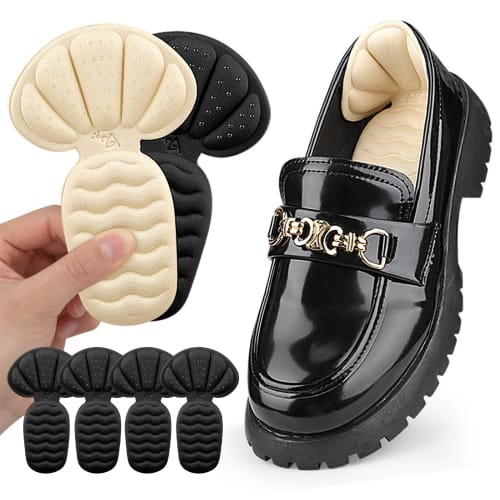 

Анинако Подушечки для пяток, 2 пары, Защита от мозолей, Защита пятки обуви, Регулируемый размер, Противоскользящие, Амортизация, Клейкая лента, Отрезаемые по размеру, Решение