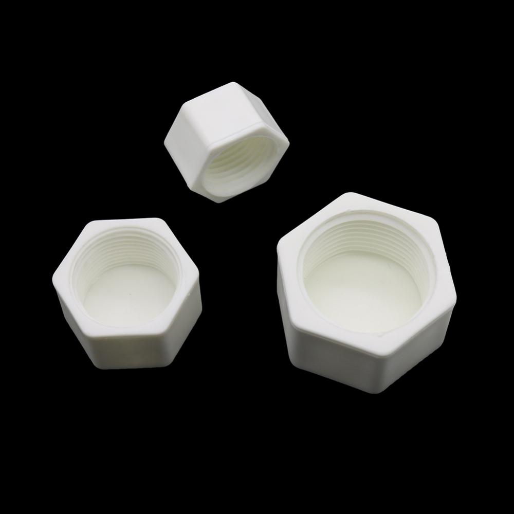 Pipe end plug with 1/2'',3/4'',1'' Female Thread Garden Water pipe connector Tube Waterstop Caps Pipe Fittings 4 Pcs