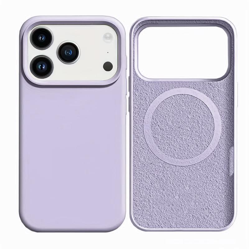 Liquid Silicone Phone Case For For Iphone 17 15 Pro Max Soft Cases For For Iphone 17 16 15 14 13 Pro Max Air For Magsafe Cover