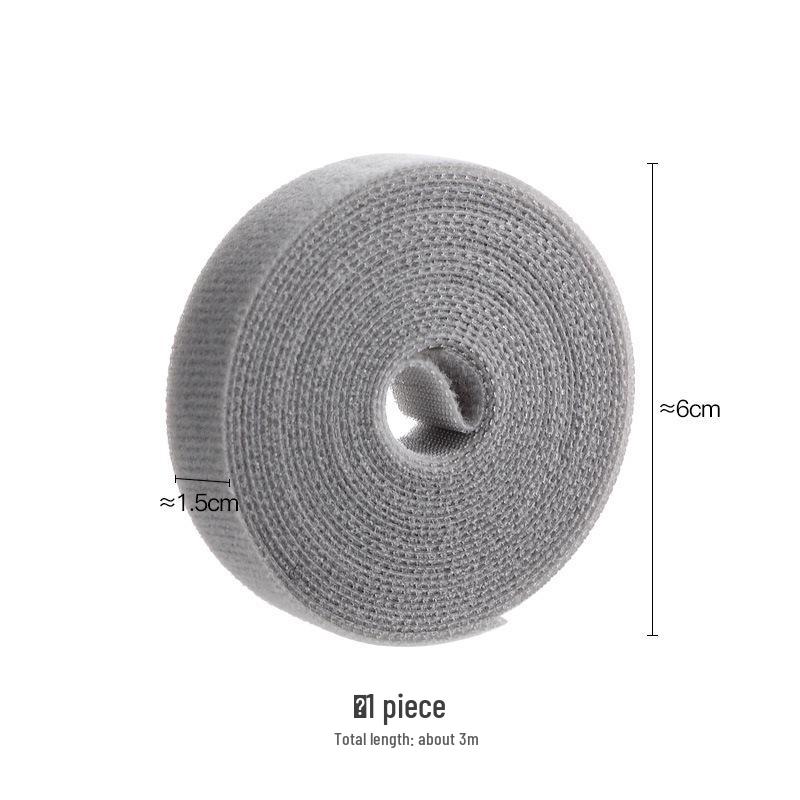 Self-Adhesive Cable Organizer Strap for Data Cables and Earphones