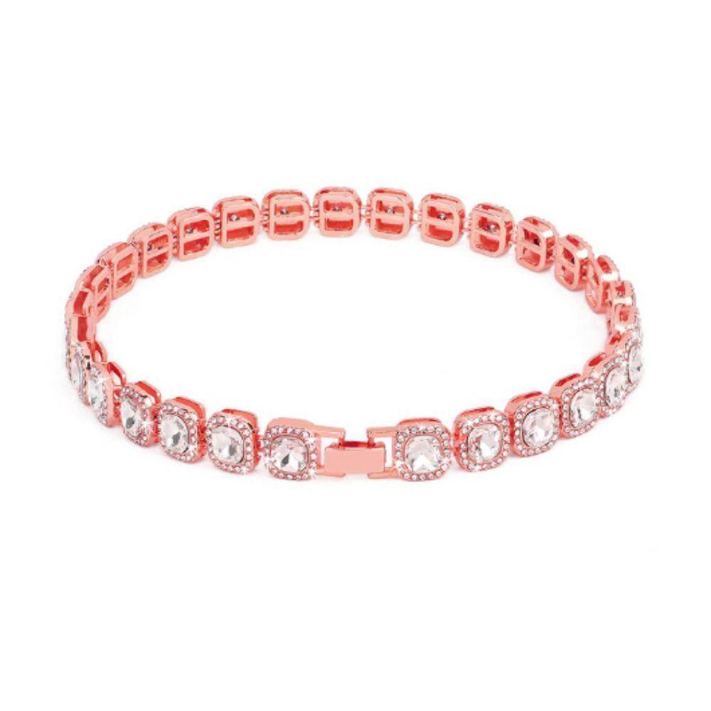 Zinc Zinc Alloy Dog Chain Collar Adjustable Pet Necklace Luxury Shining Pet Collars Puppy