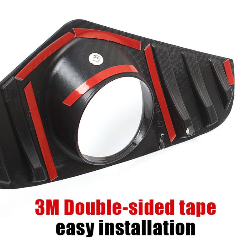 Car Upgrade ABS Front Fog Lamp Cover Trim Sticker For Toyota RAV4 XA50      2024 2025 Hybrid