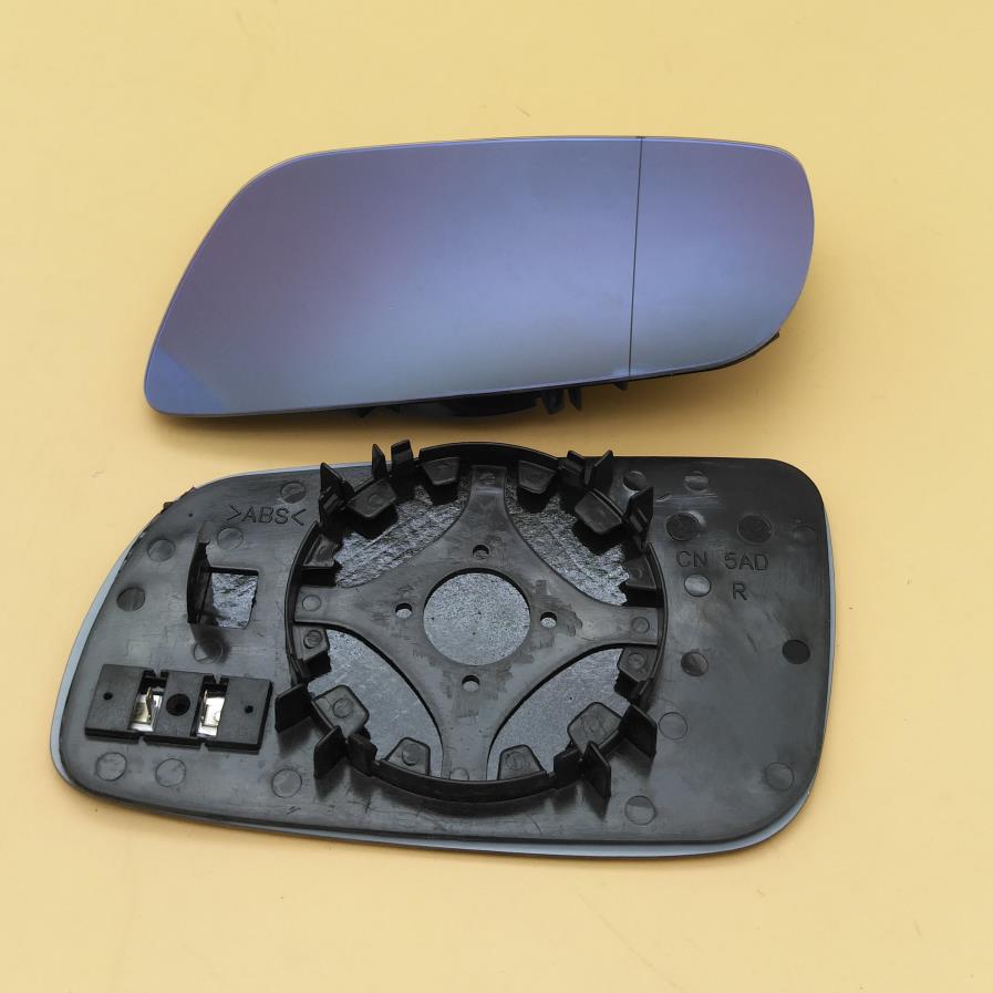 For VW Passat B5 Bora Jetta Golf MK4 4  For Seat Alhambra Cordoba Ibiza Leon Toledo Car Rear Mirror Glass Heated Blue