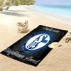 FC Schalke 04 logo Beach Towel, Large Soft Quick Dry Towel for Beach Camping Swimming