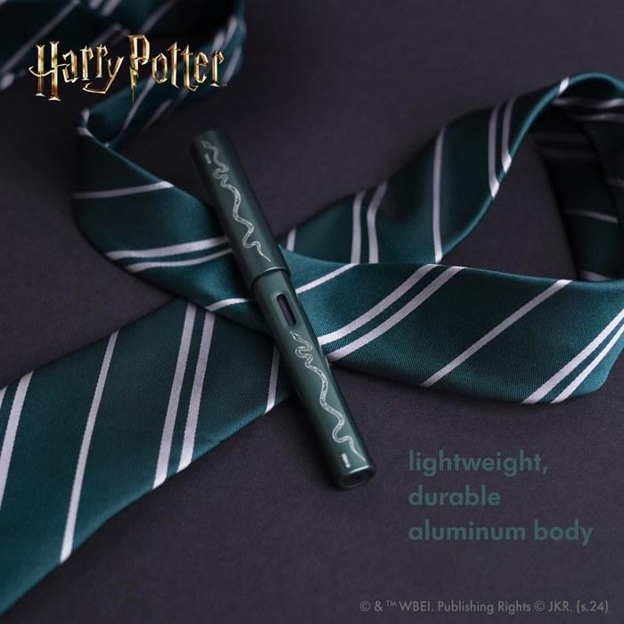 Lamy AL-star Harry Potter Slytherin Special Edition Fountain Pen with House Emblem EF Steel Nib Lightweight Aluminum Body Includes