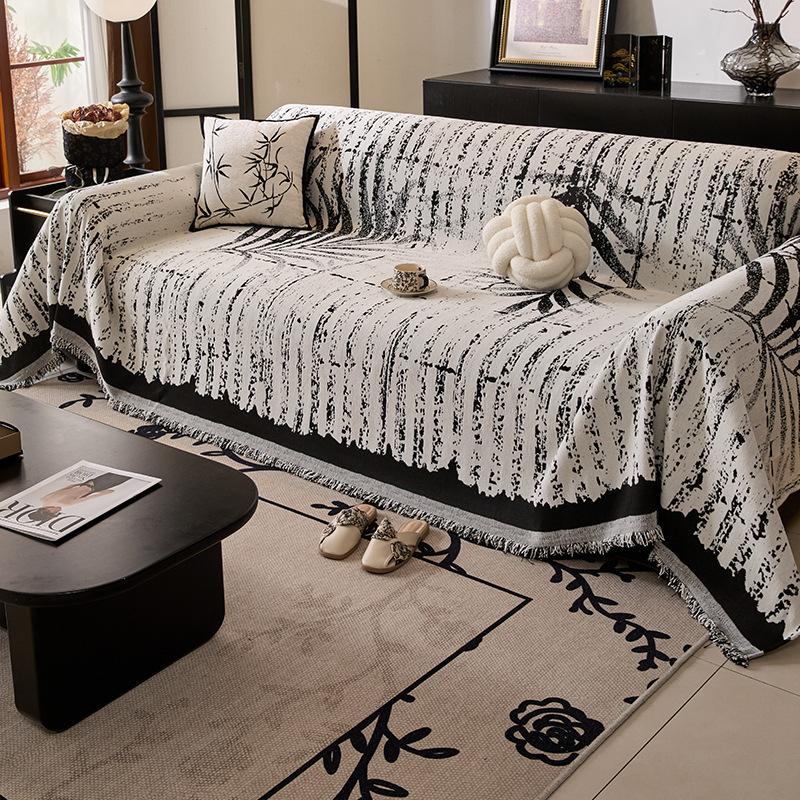 Ručník na pohovku Populární Nový Lehký Luxusní High-end Vzhled Čtyřsezónní Univerzální Potah na Pohovku Žinylkový Potah na Pohovku Látka