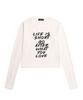 D.XO.H Life Semi-Warmer Crop Top White