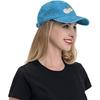 Verstellbare Baseballkappe für Damen und Herren mit Gitarren- und Notenmuster aus Denim, Snapback-Verschluss, klassischer Stil