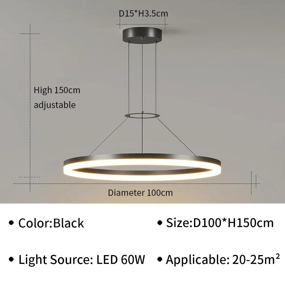 Lămpi Pendante LED Moderne Pentru Living, Sală de Mese, Hol, Dormitor, Lustră de Plafon, Corp de Iluminat pentru Decorarea Interioară a Casei