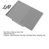 Flexible Draining Tray Silicone Dish Drying Mat for Kitchen Counter Heat Resistant Non-Slip Drain Food Grade Accessory Pad with Drainage Spout