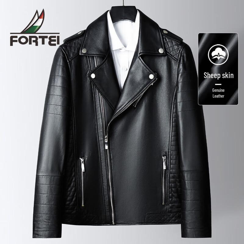 

Мужская куртка Futing в стиле ретро из натуральной овчины XL 52(180/96A)