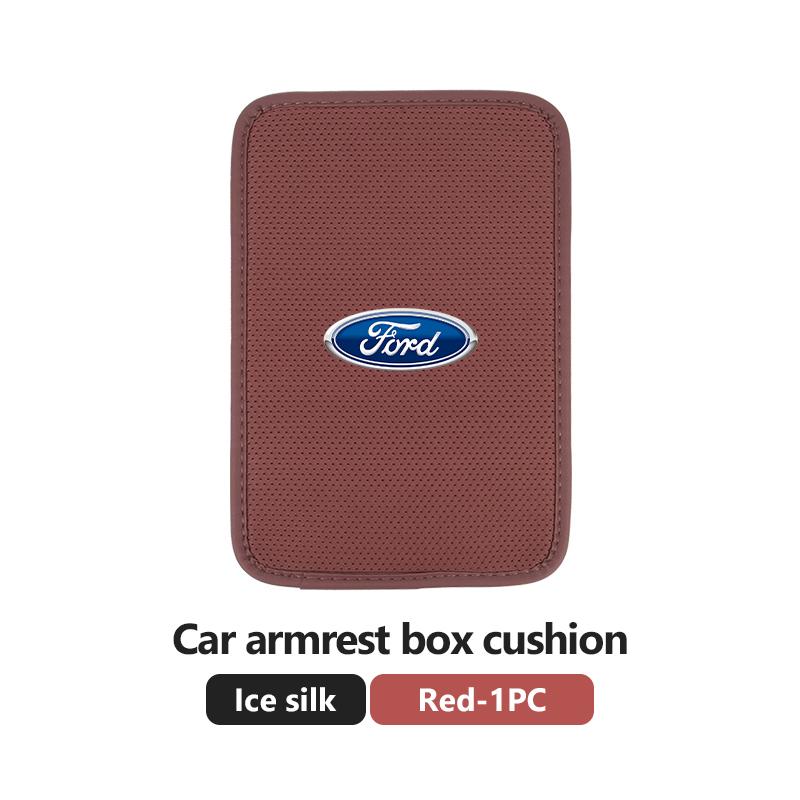 AKR1 For Ford Car Armrest Box Pad Central Armrest Boxes Cover Elbow Protection Pads Accessories Mk2 Mk3 Ranger Mondeo Mk4 S-MAX Kuga
