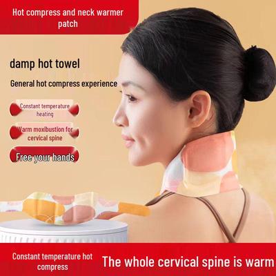 Cerotto Caldo per il Collo all'Assenzio - Terapia del Calore Lenitiva per il Sollievo di Spalle e Collo