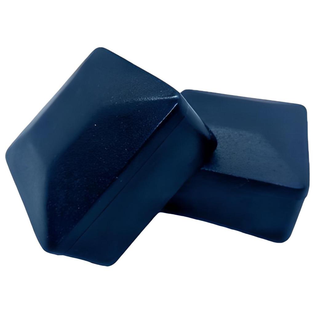 External end cap for profile, cap, roof 60x60, 20 PCS, ANTHRACITE